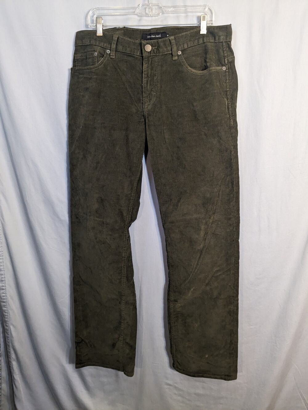 Calvin Klein Green Corduroy Jeans